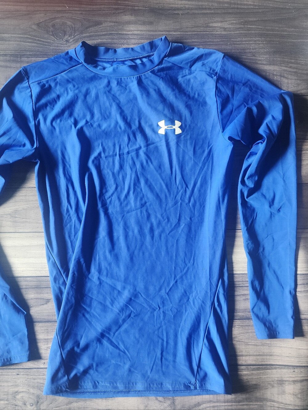 Under Armour Women's Long-Sleeve Performance Top — Blue